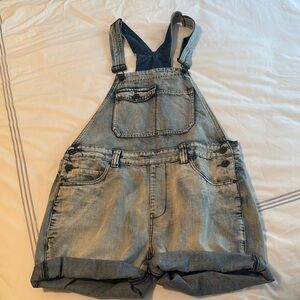 American Rag Denim Overall Shorts